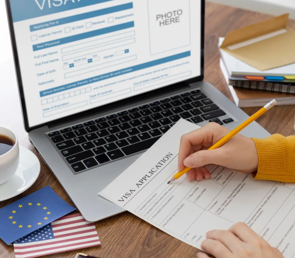 visa application form